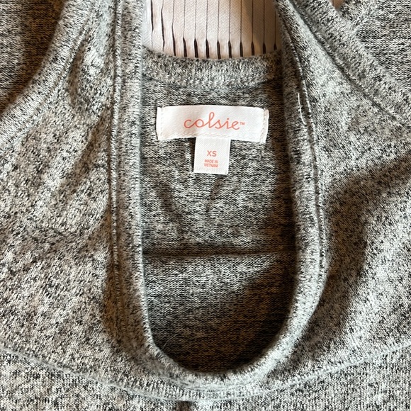 NWTColsie Soft Gray Pajama Sleepwear Tank Top sz XS - Picture 4 of 5